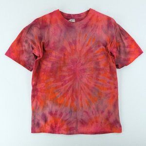 NWOT Single Stitch T-Shirt Blank Hand Tie Dye Brazil Made S/S Hering Sz. M 38'